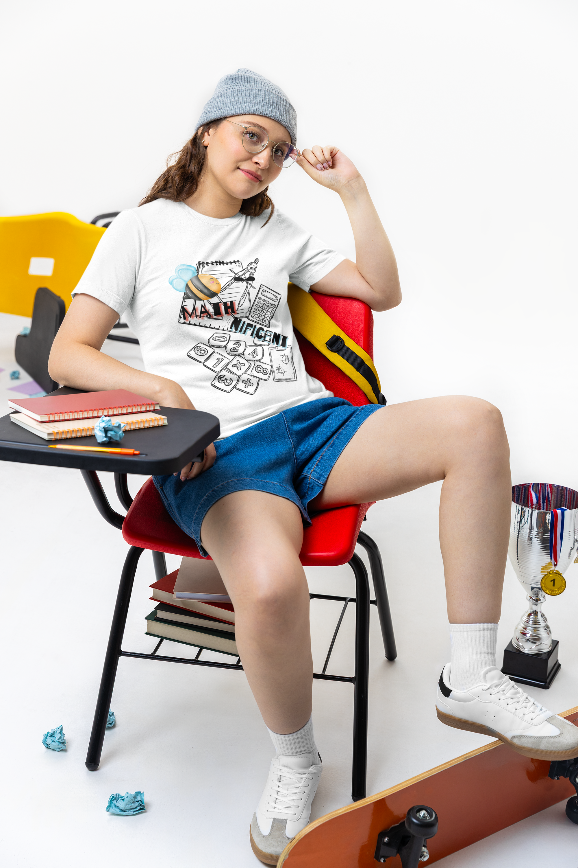 Bee MATH-NIFICENT -Unisex Premium t-shirt